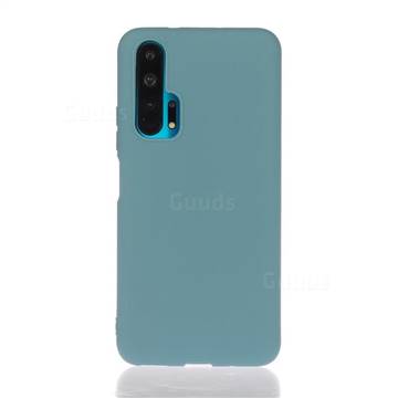 Soft Matte Silicone Phone Cover for Huawei nova 6 - Lake Blue