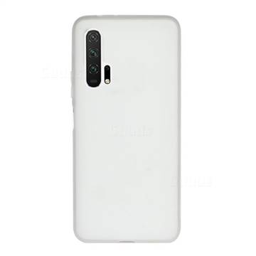 Candy Soft TPU Back Cover for Huawei nova 6 - White