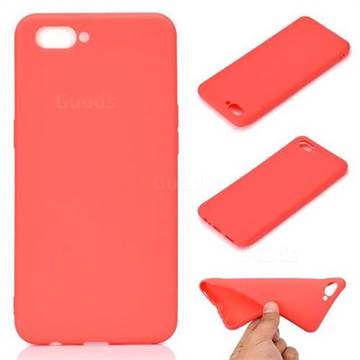 Candy Soft TPU Back Cover for Oppo A3s (Oppo A5) - Red