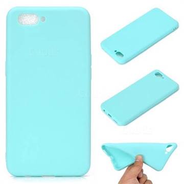 Candy Soft TPU Back Cover for Oppo A3s (Oppo A5) - Green