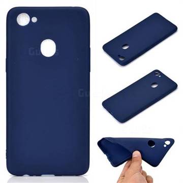 Candy Soft TPU Back Cover for Oppo F7 - Blue
