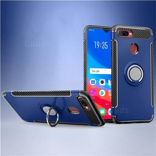 Armor Anti Drop Carbon PC Silicon Invisible Ring Holder Phone