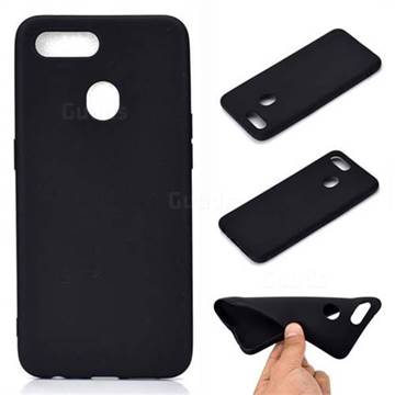 Candy Soft TPU Back Cover for Oppo F9 (F9 Pro) - Black