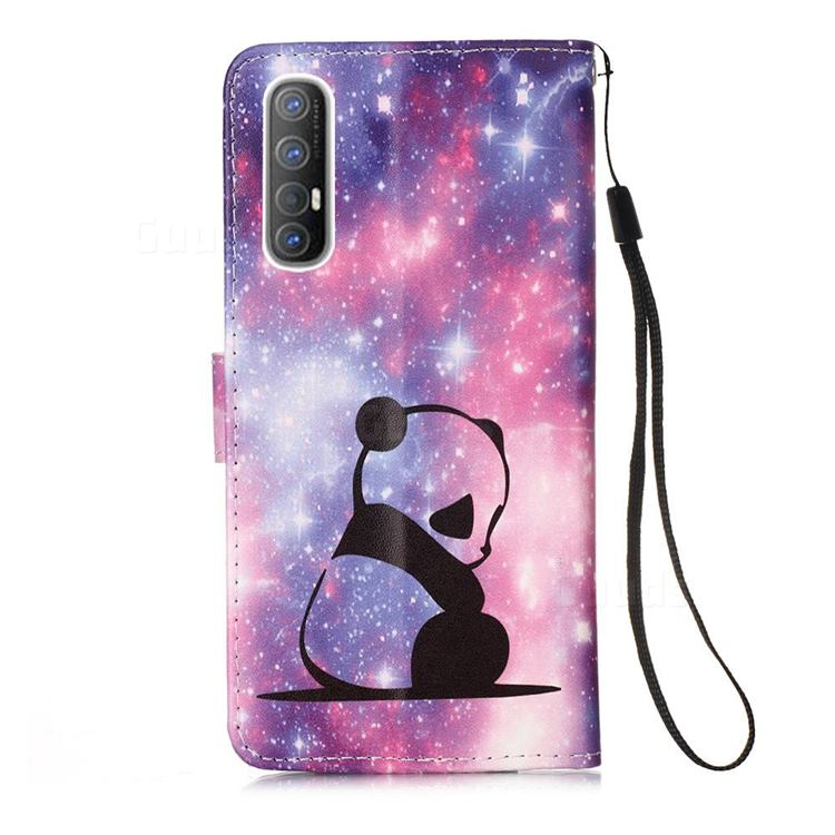 Panda Baby Matte Leather Wallet Phone Case for Oppo Find X2 Neo - Oppo Find  X2 Neo Cases - Guuds