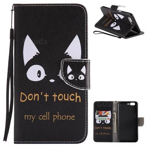 Cat Ears PU Leather Wallet Case for OnePlus 5