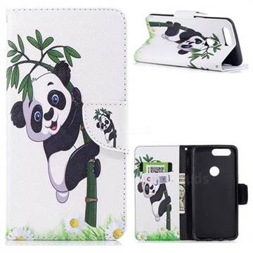 Bamboo Panda Leather Wallet Case for OnePlus 5T