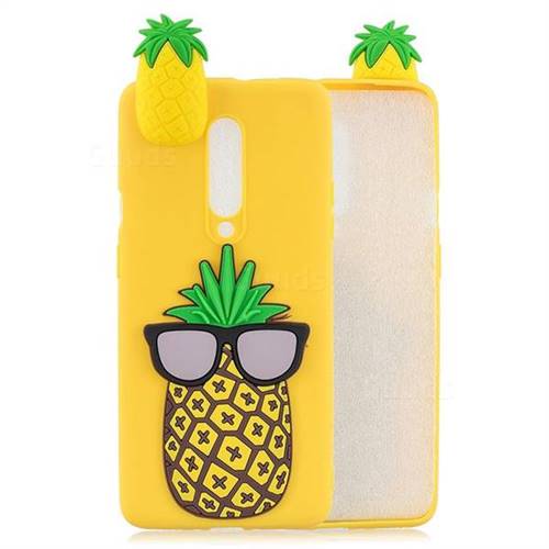 Big Pineapple Soft 3D Climbing Doll Soft Case for OnePlus 7 Pro