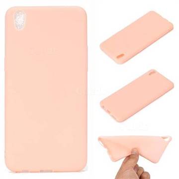 Candy Soft TPU Back Cover for Oppo R9 - Pink