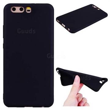 Candy Soft TPU Back Cover for Huawei P10 - Black