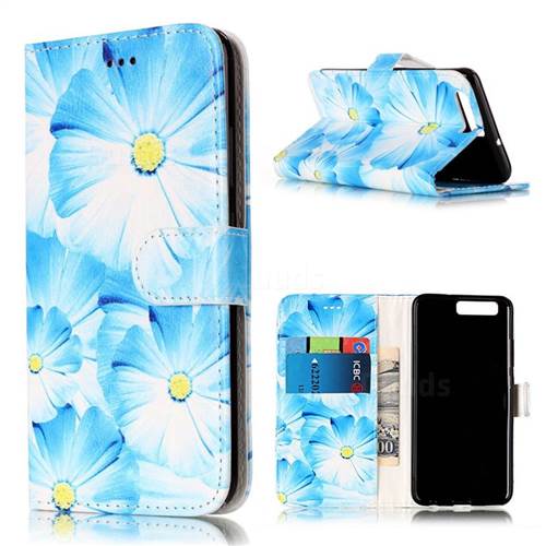 Orchid Flower PU Leather Wallet Case for Huawei P10