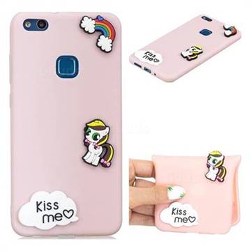 Kiss me Pony Soft 3D Silicone Case for Huawei P10 Lite P10Lite