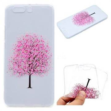 Petals Tree Super Clear Soft TPU Back Cover for Huawei P10 Plus