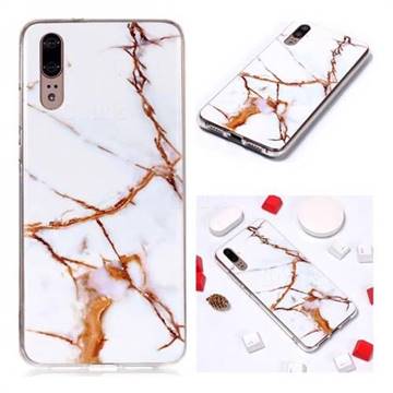 Platinum Soft TPU Marble Pattern Phone Case for Huawei P20