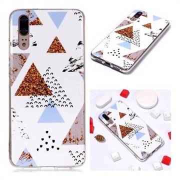 Hill Soft TPU Marble Pattern Phone Case for Huawei P20