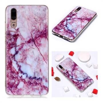 Bloodstone Soft TPU Marble Pattern Phone Case for Huawei P20