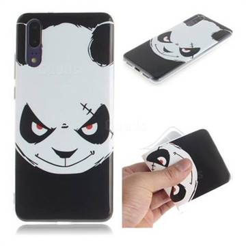 Angry Bear IMD Soft TPU Cell Phone Back Cover for Huawei P20