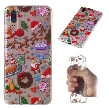 Christmas Playground Super Clear Soft TPU Back Cover for Huawei P20
