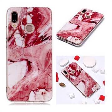 Pork Belly Soft TPU Marble Pattern Phone Case for Huawei P20 Lite