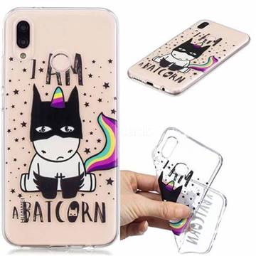 Batman Clear Varnish Soft Phone Back Cover for Huawei P20 Lite