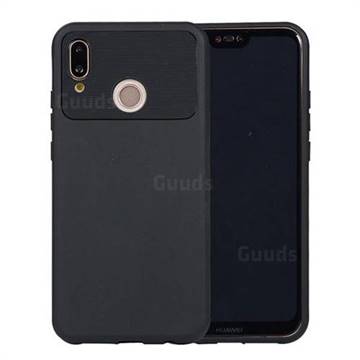 Carapace Soft Back Phone Cover for Huawei P20 Lite - Black