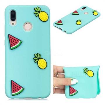 Watermelon Pineapple Soft 3D Silicone Case for Huawei P20 Lite
