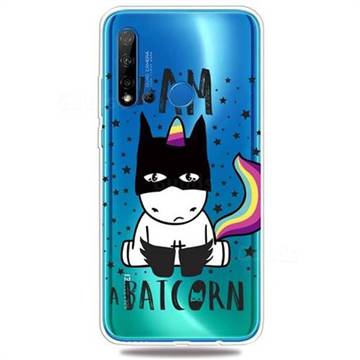 Batman Clear Varnish Soft Phone Back Cover for Huawei P20 Lite(2019)