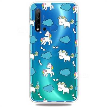 Cloud Horse Super Clear Soft Tpu Back Cover For Huawei P20 Lite 2019 Huawei P20 Lite 2019 Cases Guuds