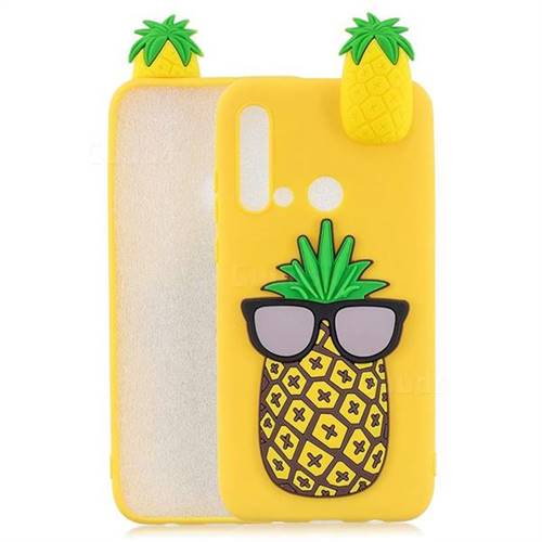 Big Pineapple Soft 3D Climbing Doll Soft Case for Huawei P20 Lite(2019)
