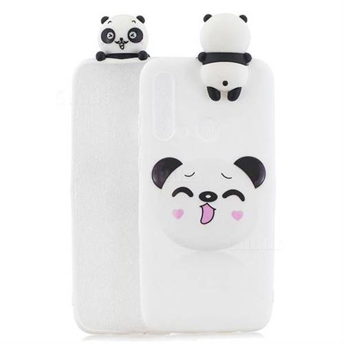 Smiley Panda Soft 3D Climbing Doll Soft Case for Huawei P20 Lite(2019)