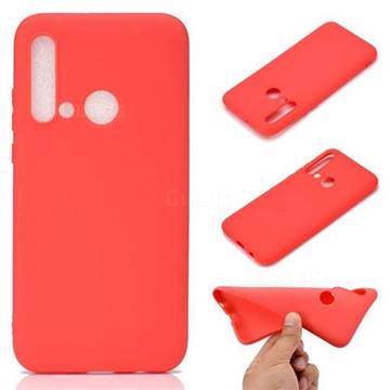 Candy Soft TPU Back Cover for Huawei P20 Lite(2019) - Red
