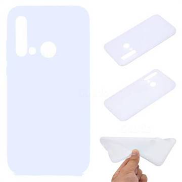 Candy Soft TPU Back Cover for Huawei P20 Lite(2019) - White