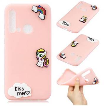 Kiss me Pony Soft 3D Silicone Case for Huawei P20 Lite(2019)