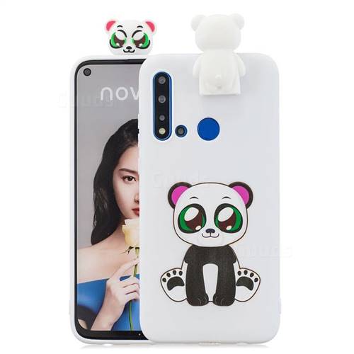 Panda Soft 3D Climbing Doll Stand Soft Case for Huawei P20 Lite(2019)