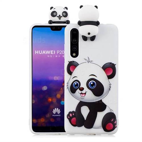 Panda Girl Soft 3D Climbing Doll Soft Case for Huawei P20 Pro
