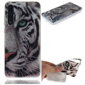 White Tiger IMD Soft TPU Back Cover for Huawei P20 Pro