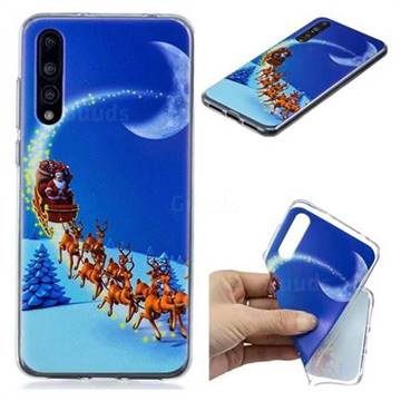Shine Deer Xmas Super Clear Soft TPU Back Cover for Huawei P20 Pro