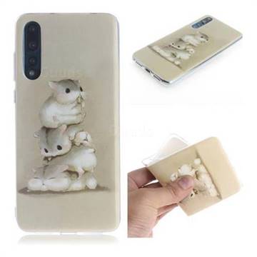 Three Squirrels IMD Soft TPU Cell Phone Back Cover for Huawei P20 Pro