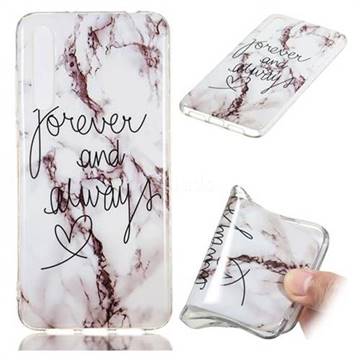 Forever Soft TPU Marble Pattern Phone Case for Huawei P20 Pro