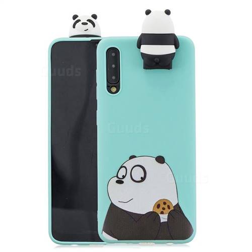 Striped Bear Soft 3D Climbing Doll Stand Soft Case for Huawei P20 Pro