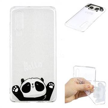 Hello Panda Super Clear Soft TPU Back Cover for Huawei P30