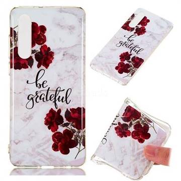 Rose Soft TPU Marble Pattern Phone Case for Huawei P30