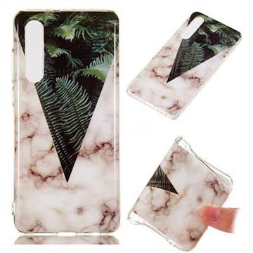 Leaf Soft TPU Marble Pattern Phone Case for Huawei P30