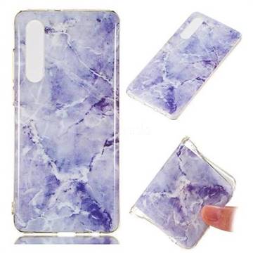 Light Gray Soft TPU Marble Pattern Phone Case for Huawei P30