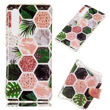 Rainforest Soft TPU Marble Pattern Phone Case for Huawei P30