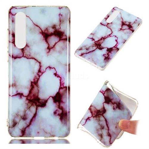 Bloody Lines Soft TPU Marble Pattern Case for Huawei P30