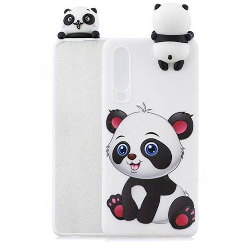 Panda Girl Soft 3D Climbing Doll Soft Case for Huawei P30
