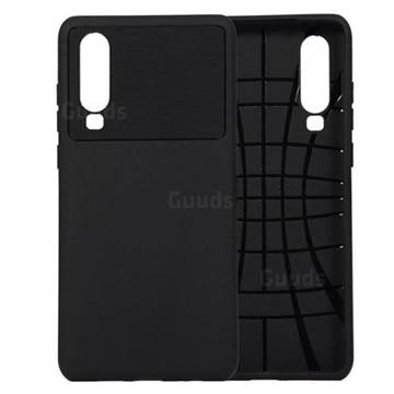 Carapace Soft Back Phone Cover for Huawei P30 - Black