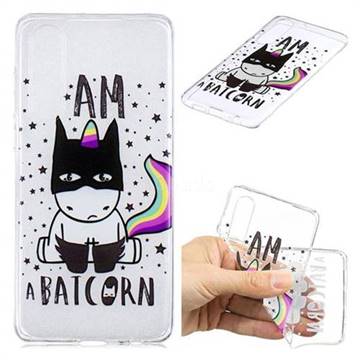 Batman Clear Varnish Soft Phone Back Cover for Huawei P30