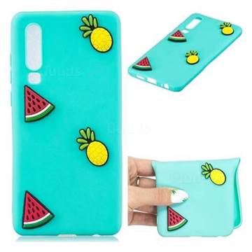 Watermelon Pineapple Soft 3D Silicone Case for Huawei P30