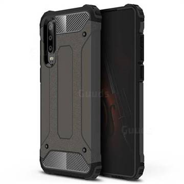 King Kong Armor Premium Shockproof Dual Layer Rugged Hard Cover for Huawei P30 - Bronze